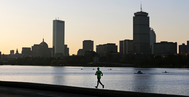 Boston runner day after bombings
