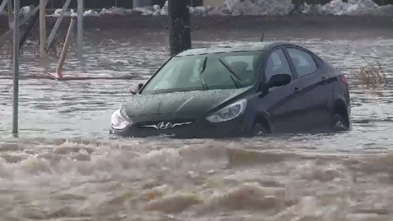 Heavy rain prompts flooding, road closures in the Maritimes | CTV ...
