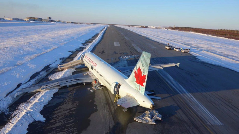 Crashed Air Canada Airbus removed from Halifax runway CTV Atlantic News