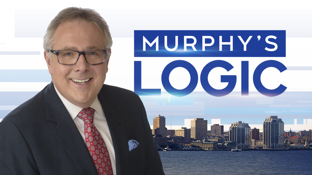 Steve Murphy is pictured with the words Murphy's Logic