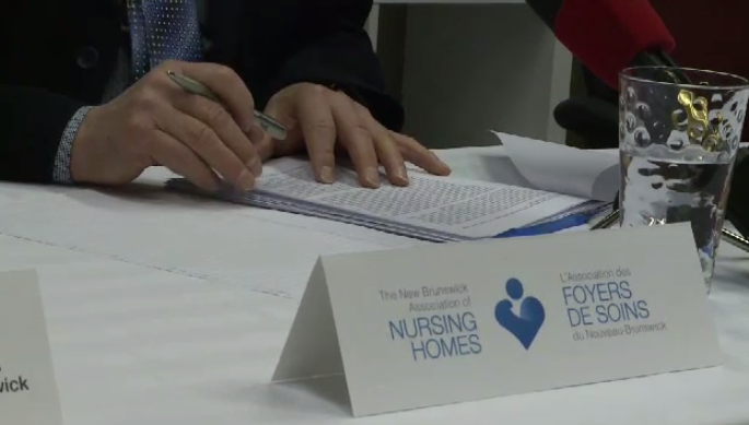 The New Brunswick Council of Nursing Home Unions is calling on the provincial government to increase wages for workers in long-term care homes by $4 per hour. (File photo)