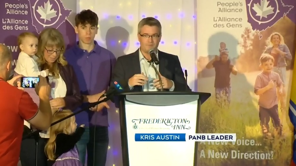 PANB Leader Kris Austin re-elected