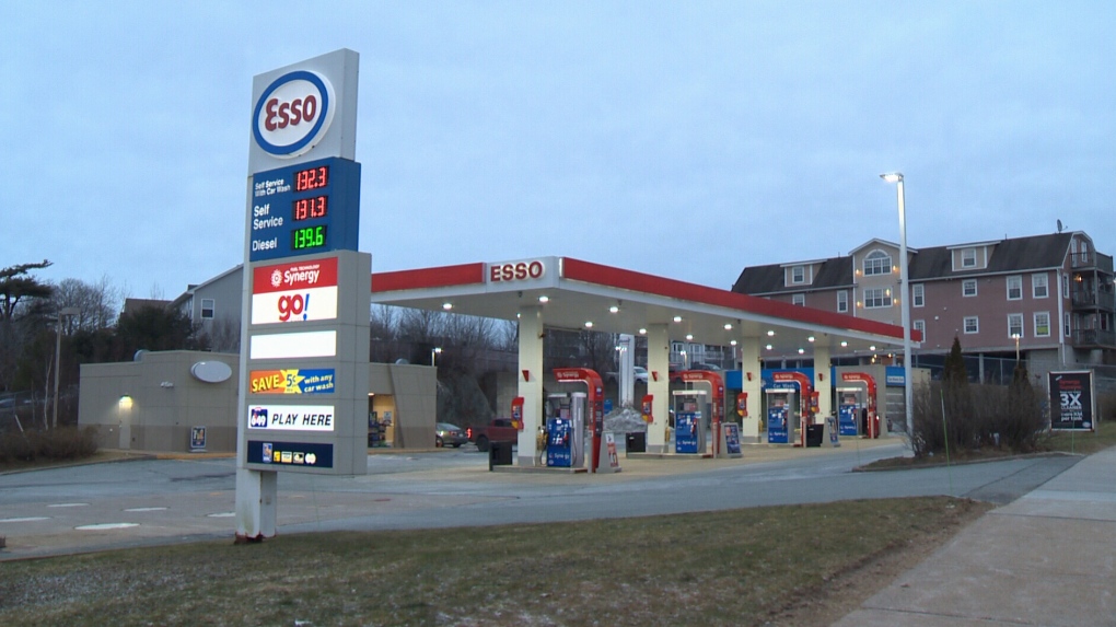Police in Halifax are searching for two suspects after a gas station was robbed Monday afternoon.