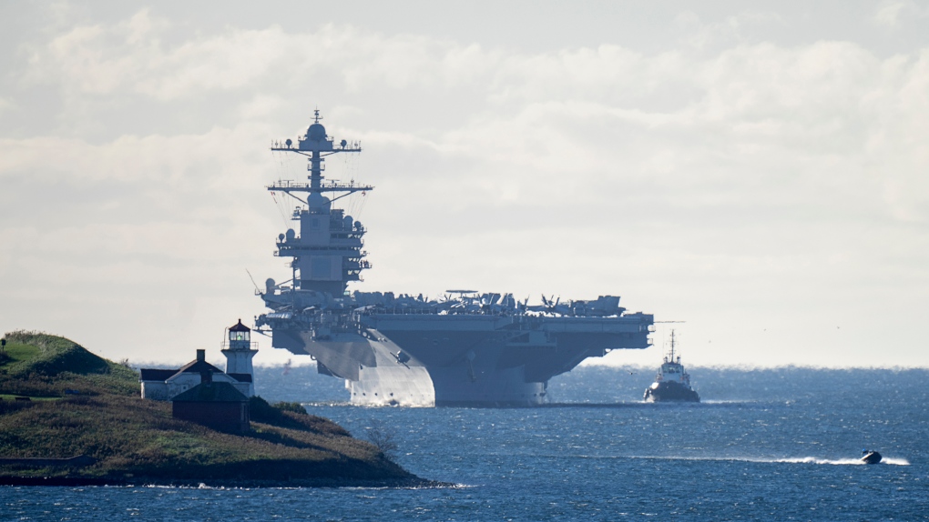 aircraft carrier visit