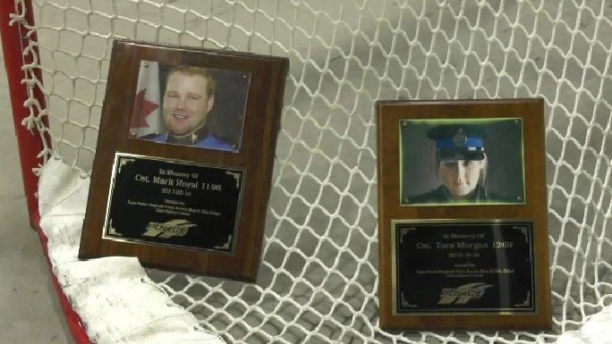 The Cops Against Cancer ball hockey tournament was created in 2018. The event typically raises more than $5,000 each year in the two officers' names.
