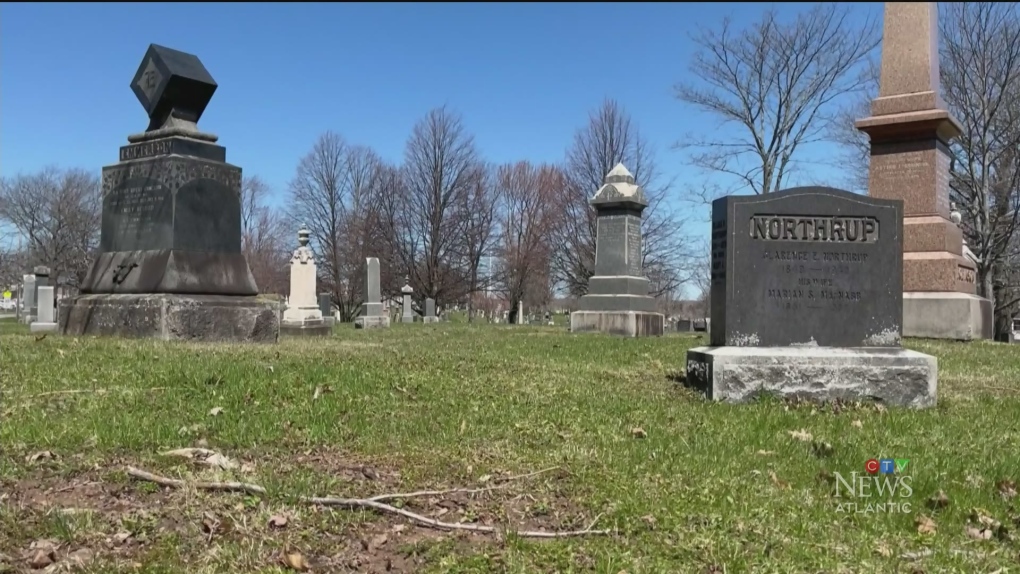 Moncton cemetery dealing with vandalism