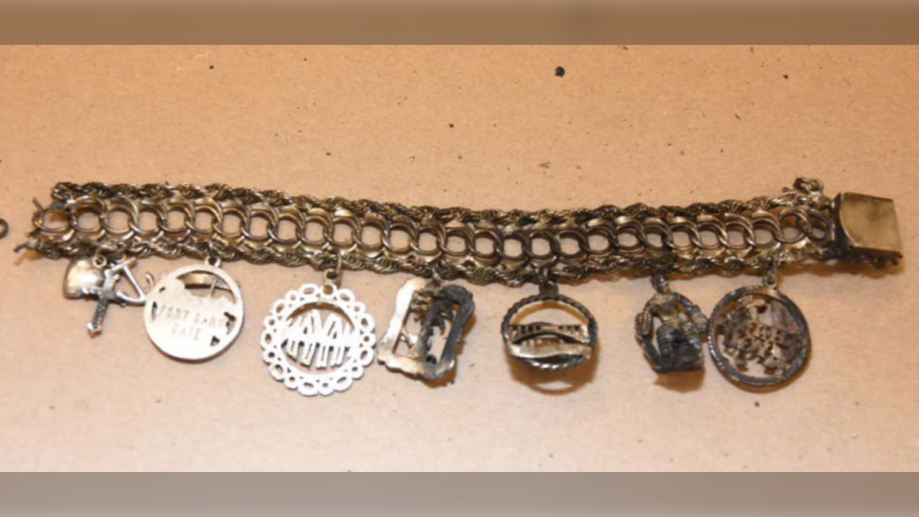 The charm bracelet the RCMP says may be linked to the double homicide. (Source:RCMP)