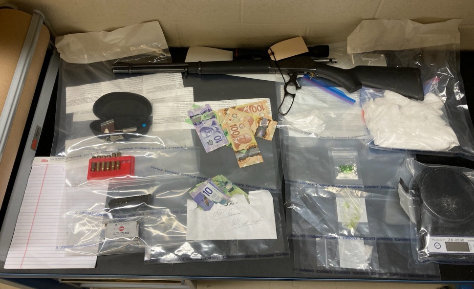 Items the RCMP says were seized after the home was searched. (Source: RCMP)  