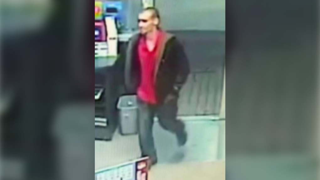Police in New Brunswick are asking the public for help identifying a person wanted in a break, enter and theft in Saint-Antoine, N.B. (Source: N.B. RCMP)