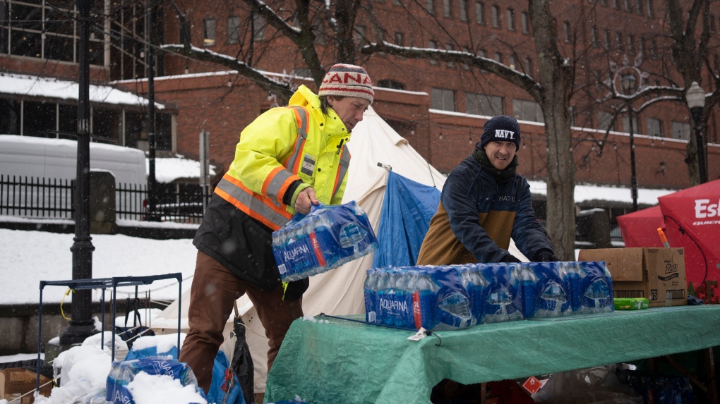 Halifax news: Homeless using ice-fishing shelters