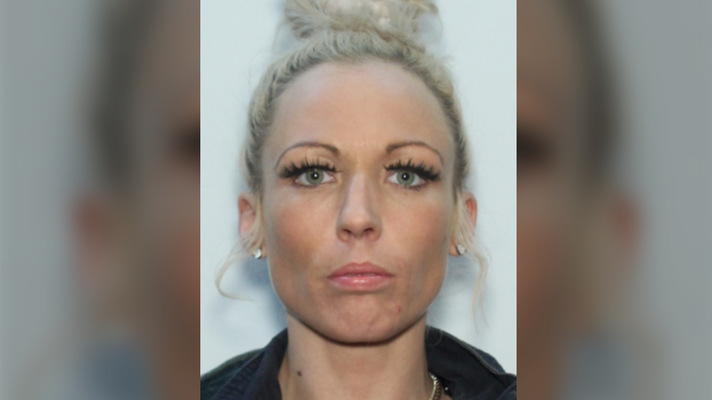 Sarah Jean Belzil, 36, is described to be five-foot-one with a slender build, blue eyes and blonde hair. (PHOTO: Saint John Police)

