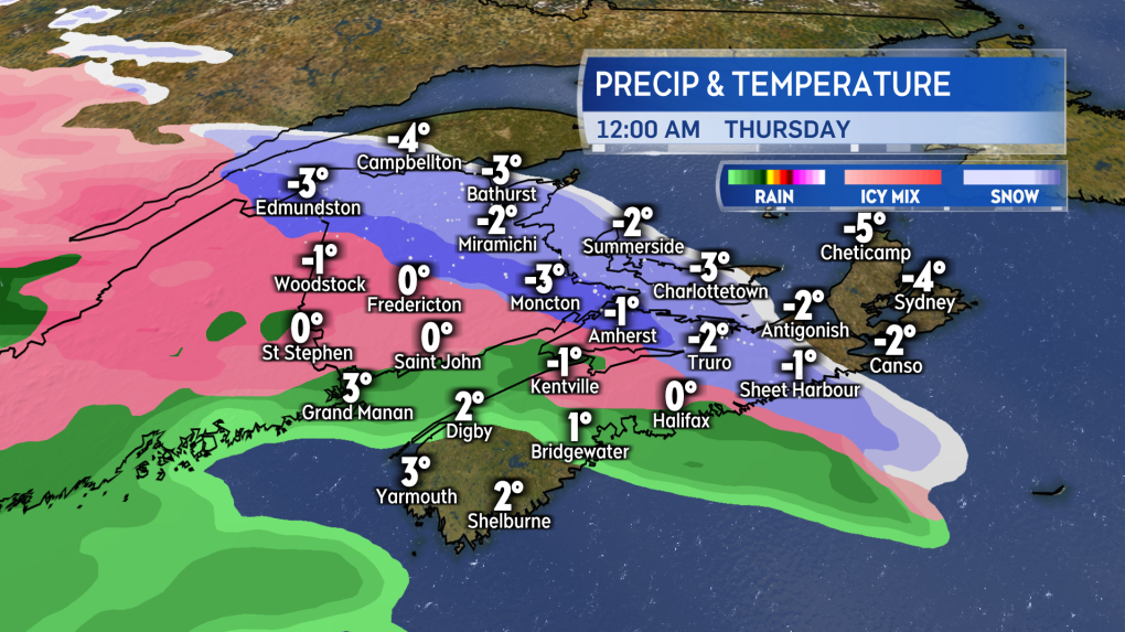 Maritime Weather Warnings | CTV News