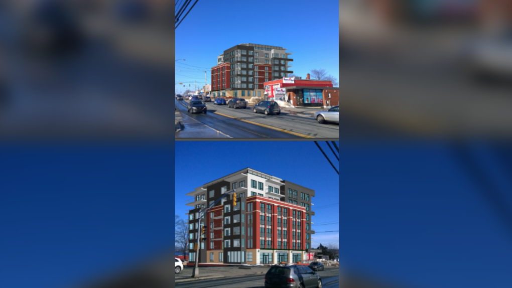 Halifax council rejects developers request to opt-out of providing affordable housing units at the building on Bedford Highway. (Courtesy: City of Halifax)