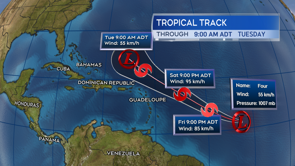 Tropical Storm Bret bears down on Caribbean islands CTV News