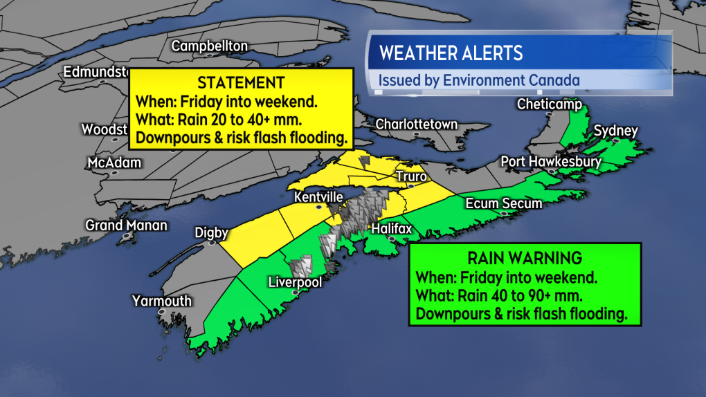 Nova Scotia flood: Extreme rainfall causes widespread flooding | CTV News