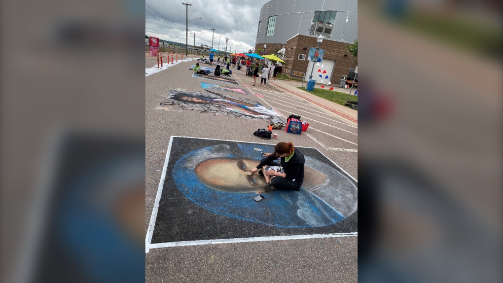 Street Painting Festival Giving Downtown Moncton A New Look CTV News   Street Art 1 6509732 1691434107927 