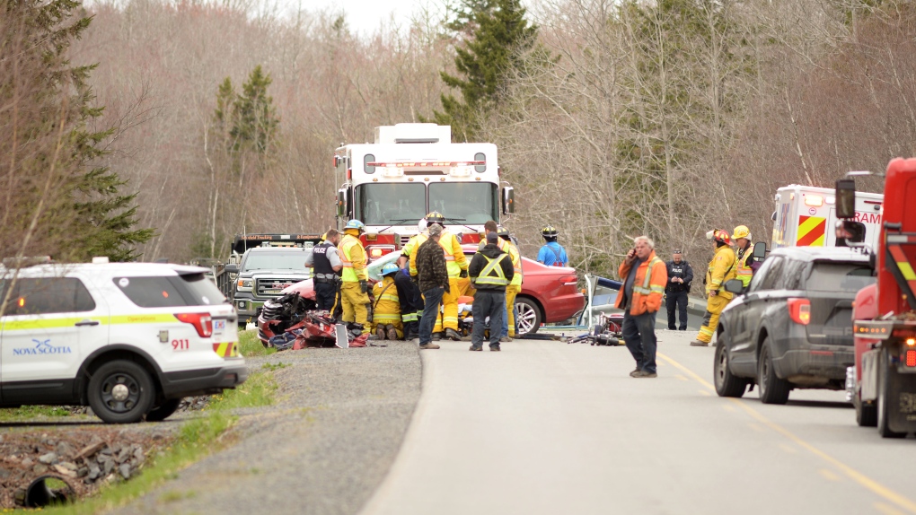 Man airlifted to hospital after head-on collision: RCMP | CTV News