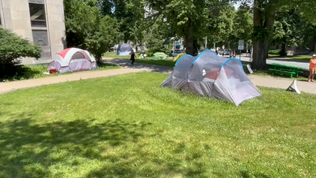 Halifax issues eviction notices for tents