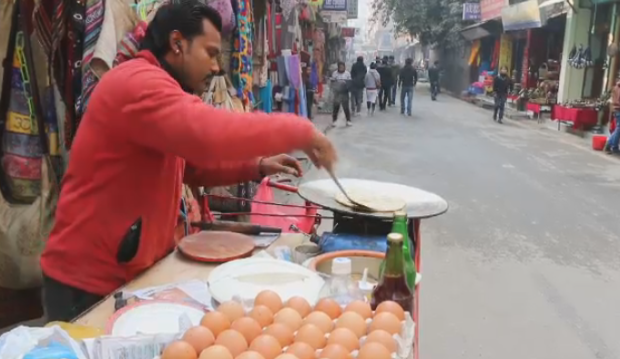 street vendor in Nepal