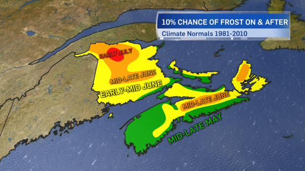 Kalin's Call: Frost climatology in the Maritimes | CTV News