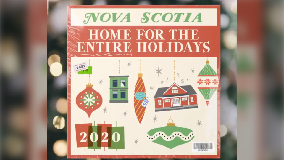 Nova Scotia fictitious album cover