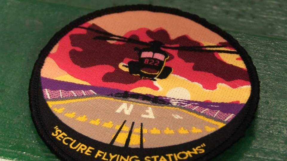 Memorial patch honours helicopter crew